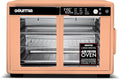 Gourmia French Door Digital Air Fryer Oven - XL 37QT Capacity, 12 Presets, FryForce 360° Tech, Dehydrate, Proof, Slow Cook, Fits 13” Pizza, 1700W, Peach
