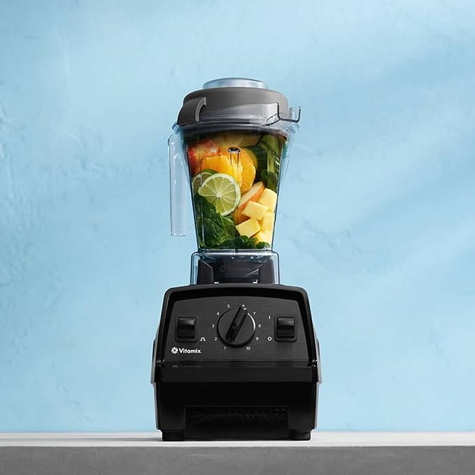 Vitamix Explorian E310 Blender, Professional-Grade Kitchen Blender for Smoothies, Soups, Juices and More, 10-Speed, Stainless Steel Blades, Self-Cleaning Kitchen Appliance, 48 Oz Container, Black