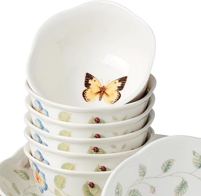 Lenox 895704 Butterfly Meadow 24-Piece Bowl Set