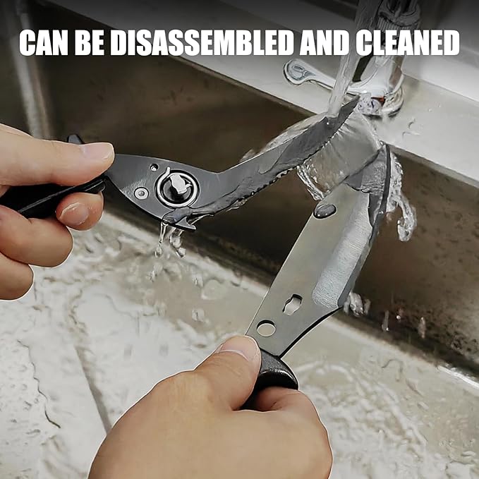 Kitchen Shears,All-Purpose Kitchen Scissors for Food Cutting, Rust-Resistant kitchen Shears Heavy Duty Food Scissors Removable Blades