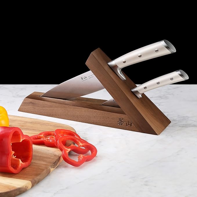 Cangshan S1 Series 1026023 German Steel Forged 3-Piece Tai Knife Block Set