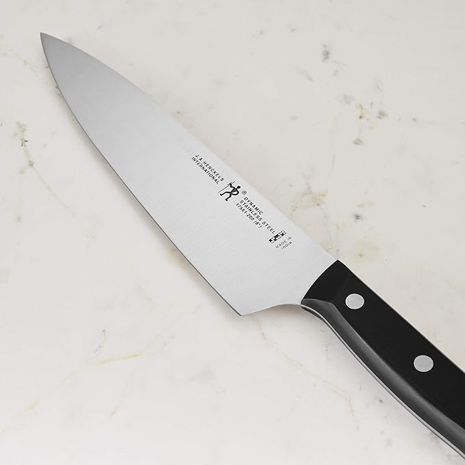 HENCKELS Dynamic Razor-Sharp 15-Piece Knife Set, Chef Knife, Bread Knife, Steak Knife, German Engineered Informed by 100+ Years of Mastery