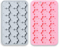 2 Pcs Snowflake Silicone Molds, 18-Cavity 3D Christmas Snowflake Chocolate Silicone Molds for DIY Christmas Winter Jello Candy Cupcake Fondant Baking Polymer Clay Decoration