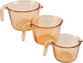 COOK WITH COLOR Glass Measuring Cups - Ideal for Cooking and Baking, Yellow