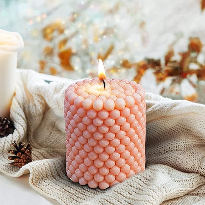 Bubble Pillar Silicone Candle Mold Silicone Soap Mold Resin Epoxy Fondant Chocolate Cake Mould Plaster Ornaments