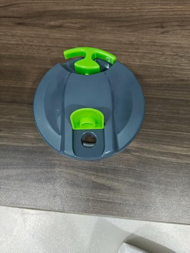 Manual Food Processor Vegetable Chopper, Compact Hand Pull Cord Garlic Crusher Onion Dicer for Herbs, Carrots, Pears 500ml£¨green£©