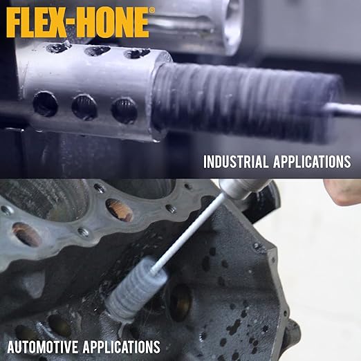 Brush Research BC158800 FLEX-HONE®, 1-5/8" (41.3mm) Diameter, 800 Grit, Silicon Carbide, for Mild Steel, Stainless Steel, Cast Iron and Softer Ferrous Materials