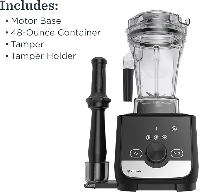 Vitamix Ascent Series X3 Blender with Three Blending Programs, Self-Cleaning Program, Professional-Grade Blender for Smoothies, Soups and More, Stainless-Steel Blades, 48 Oz Container, Polar White