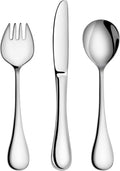 Artaste 56532 Rain 18/10 Stainless Steel 12-Piece Kids Flatware Set, Service for 4