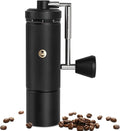 TIMEMORE Chestnut S3 Coffee Grinder with External Point to Point Precision Digital Adjustment, Stainless Steel S2C890 Burr, 30g Capacity, Suitable for Travel/Camping.(S3 Black)