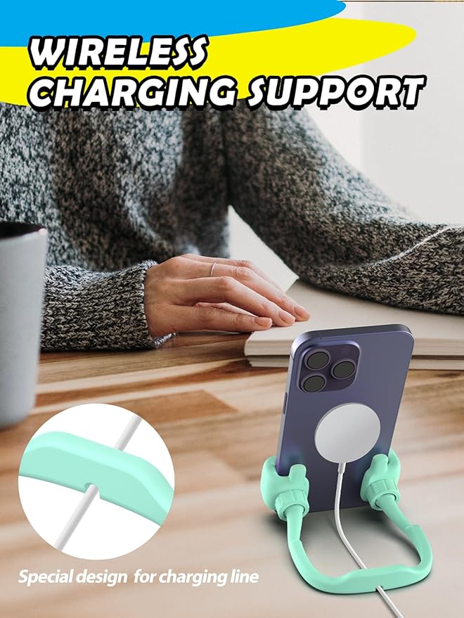 Stocking Stuffers for Men Women Teens Kids Gifts for Men Christmas: Thumbs Up Lazy Phone Stand Holder Funny Gadgets Teenage Boys Girls Dad Father Mother Mom Husband Wife Adults Who Have Everything
