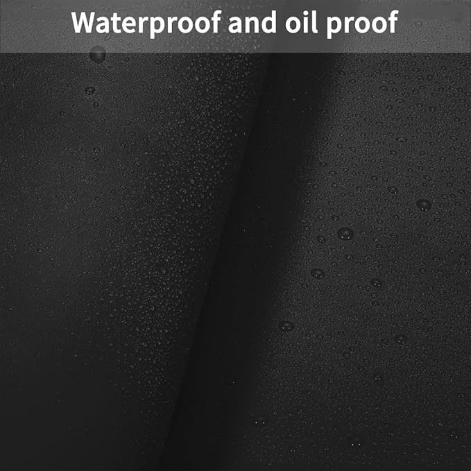 Wood Table Protector Pad - 36x96 Inch Waterproof Easy to Clean Can Conceal Flaws Protector The Table Top from Scratches Used for Dining (Black+Black 36x96)