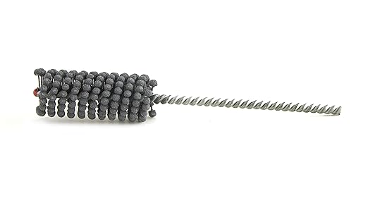 Brush Research BC11818 FLEX-HONE®, 1-1/8" (28.6mm) Diameter, 180 Grit, Silicon Carbide, For Mild Steel, Stainless Steel, Cast Iron and Softer Ferrous Materials