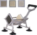 Hakka French Fry Cutter, Commercial Potato Slicer Stainless Steel French Fries Machine with Suction Feet for Patatoes/Carrots/Cucumbers, including 3 Blades(1/4", 3/8",1/2")