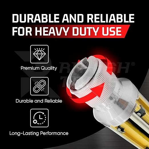 Engine Cylinder Hone Kit 62mm to 88mm Adjustable Handheld Honing Machine Tool Kit with 16 Stones Sizes 3" x3/8" x3/8" - Works for Mid-Size to Larger Car Engines