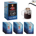 Pour Over Vietnamese Coffee – Saigondan Mindful | Dark Roast | Robusta & Arabica Blend | Instant Specialty Coffee | Small Batch Roasted | Direct Trade | 18 Sachets