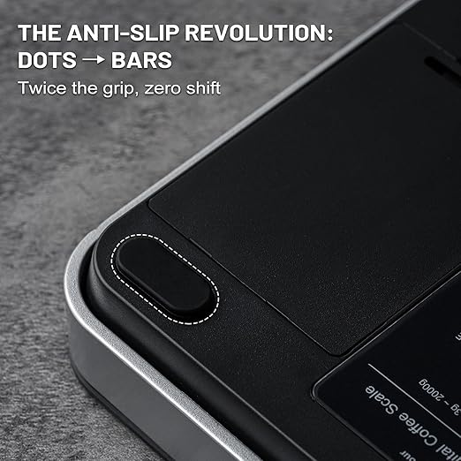 KitchenTour Coffee Scale with Timer (K122-W)