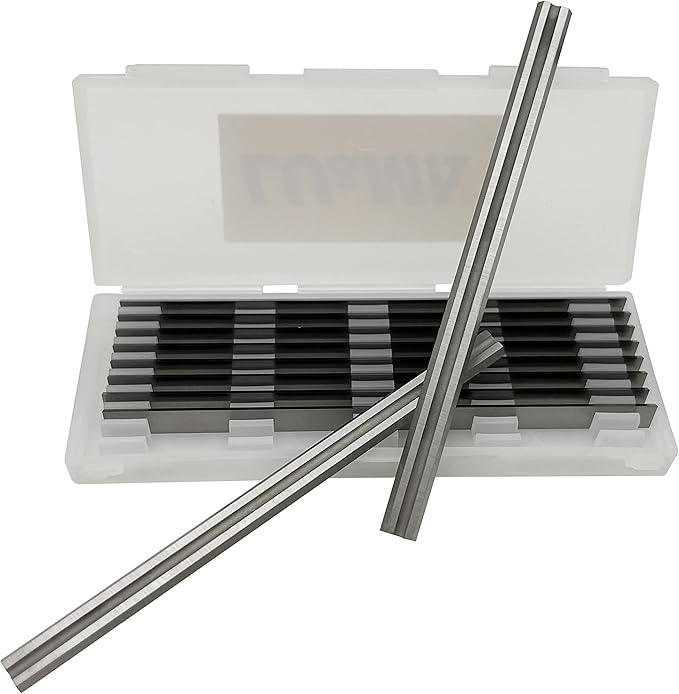 Paint Scraper Carbide Blades Double-Edged Reversible Replacement Blade (3-1/4"(82MM)) By LU&MN