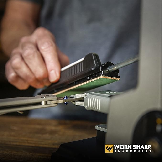 Work Sharp Professional Precision Adjust Knife Sharpener - Adjustable Knife Sharpening Kit for Pocket, Hunting, Kitchen, Serrated Knives