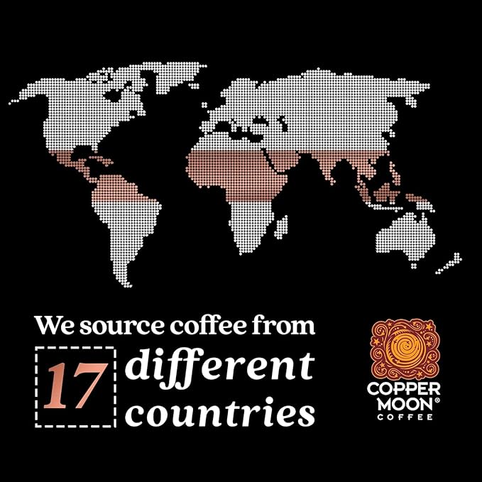 Copper Moon Single Serve Coffee Pods for Keurig K-Cup Brewers, Dark Roast, Sumatra Blend, 80 Count