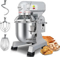30 QT Stand Mixer, Commercial Industrial Grade Kitchen Electric Food Mixer with Stainless Steel Bowl, 3 Types of Mixing Tools, Built for Professional Baking: Effortlessly Handles Large Recipes