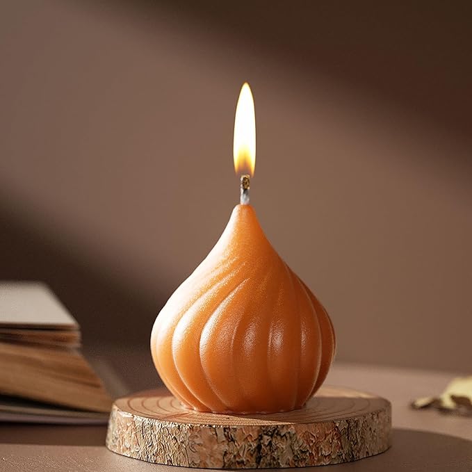 Succulent Mold Succulent Flower Silicone Wave Spiral Candle Mold - Silicone Resin Casting Molds for Candle & Resin & Soap Craft Supplies