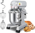 20 QT Stand Mixer, Commercial Industrial Grade Kitchen Electric Food Mixer with Stainless Steel Bowl, 3 Types of Mixing Tools, Built for Professional Baking: Effortlessly Handles Large Recipes