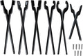 Rapid Tongs Bundle Set 6 Type of Tong Bundles Set DIY Rapid Tongs Comes with Rivet for Beginner Futher Smithing