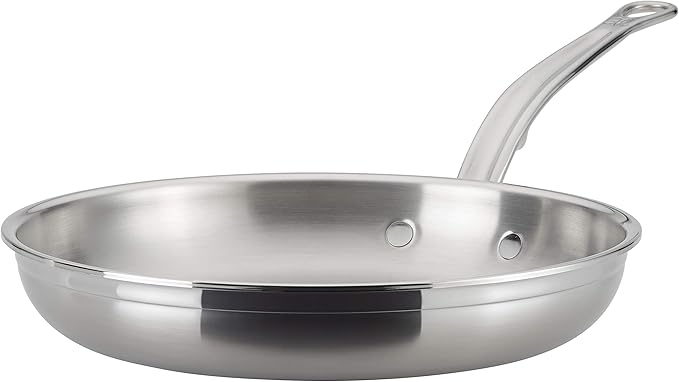 Hestan ProBond Forged - Professional Clad Stainless Steel Frying Pan, 11-Inch, Induction Compatible