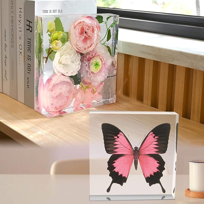 Square Silicone Molds for Resin Casting - Large, Deep Molds for Flowers & Insect Specimens - DIY Resin Art Gifts & Home Decoration (6.6'' x 2'')