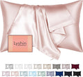 Mulberry Silk Pillow Cases Standard Size with Hidden Zipper, Ultra Smooth and Soft Silk Satin Pillowcase for Hair and Skin, Stocking Stuffers for Teen Girls, Gifts for Women Her Mom Sister Bestie