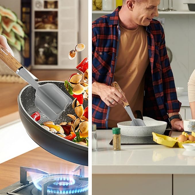 Handle Meat Chopper, Heat Resistant Meat Masher For Hamburger Meat, Ground Beef Smasher, Nylon Hamburger Chopper Utensil, Ground Non Stick Mix Chopper, Potato Masher Tool