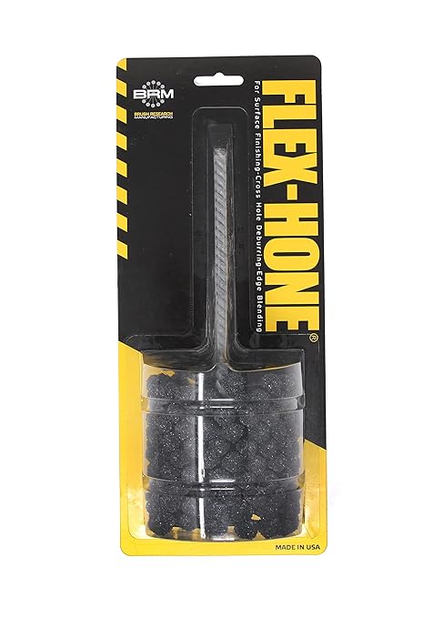 Brush Research BC23440 FLEX-HONE®, 2-3/4" (69.9mm) Diameter, 40 Grit, Silicon Carbide, for Mild Steel, Stainless Steel, Cast Iron and Softer Ferrous Materials
