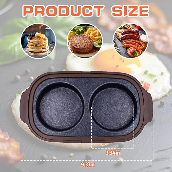 Microwave Egg Cooker - Egg Cooker Microwave, Multi-use Microwave Egg, Cooker & Poacher for Breakfast Sandwiches, Save Time,Portable,Microwave Egg Fryer for Home,Travel,Gifts(Red)