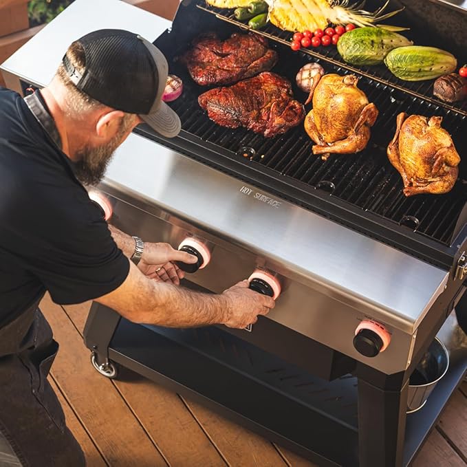 recteq X-Fire Pro 825 Wood Pellet Smoker Grill, Wi-Fi Electric Pellet Grills, Dual Cooking Modes for Hot and Fast + Low and Slow Cooking (Grill + Basics Bundle)