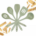 Starpack 'Stir & Serve' Silicone Cooking Utensils Set (5 Pcs) 10.5" - Kitchen Utensils Set Heat Resistant to 600°F - Kitchen Utensils for Nonstick Cookware - Silicone Utensil Set for Mixing & Cooking