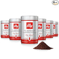Illy Caffe Coffee - Ground Coffee - Medium Roast for Drip Coffeemakers - 8.8 oz - Case of 6