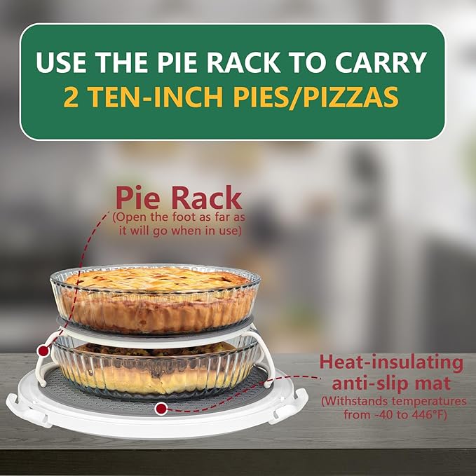 TMRIOPELP Tall Cake Carrier with Lid and Handle Insulated Cake Container Cake Transport Carrier Ideal for Pies Cupcakes and Pastries Perfect for Safe and Secure Cake Delivery (Green, 12 inch)