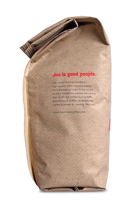 Joe Knows Coffee Dark Roast, Ground Coffee, Tall Dark and Handsome, 2 Pounds