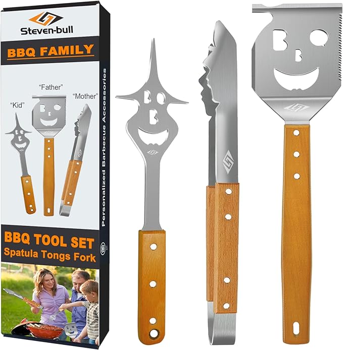 BBQ Tools Grill Set, Extra Long BBQ Accessories,Grill Accessories for Outdoor Grill,Best BBQ Grilling Gifts for Men Unique