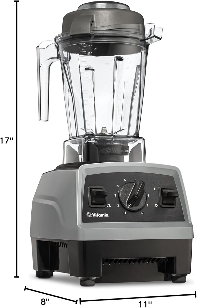 Vitamix Explorian E310 Blender, Professional-Grade Kitchen Blender for Smoothies, Soups, Juices and More, 10-Speed, Stainless Steel Blades, Self-Cleaning Kitchen Appliance, 48 Oz Container, Slate