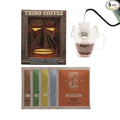 Tribo Coffee Single-Serve Portable Pour Over Drip Coffee - Variety - 5 Servings (Light, Medium & Med-Dark Roast)