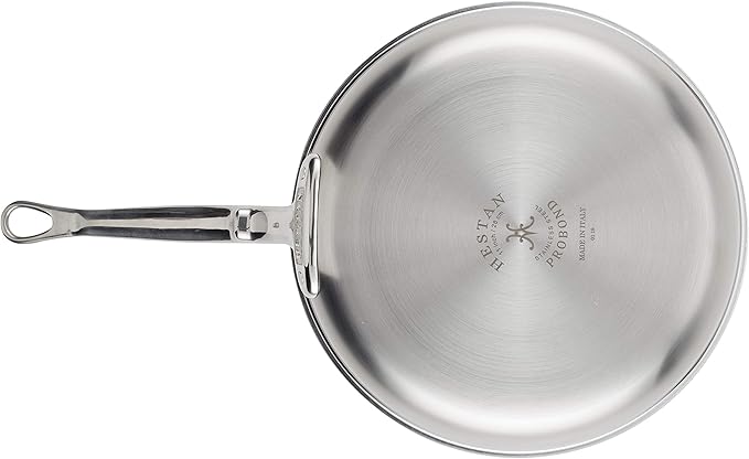 Hestan ProBond Forged - Professional Clad Stainless Steel Frying Pan, 11-Inch, Induction Compatible