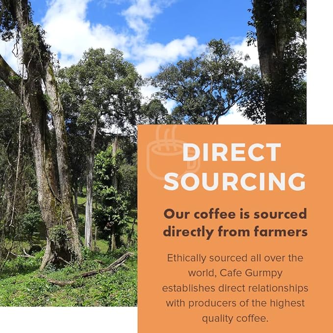 Café Grumpy Guatemala Single Origin Whole Coffee Beans, 12 oz Bag Farm to Table Medium Roast, French Press Pour Over Cold Brew Drip
