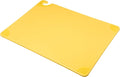 San Jamar Saf-T-Grip Plastic Cutting Board with Safety Hook, 18" x 24" x 0.5", Yellow