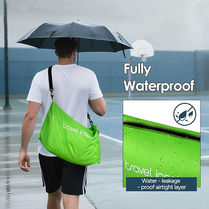 Vacuum Bags for Travel Luggage, Reusable Compression Bags for Carry On Suitcases and Backpack, Vacuum Seal Packing Cube for Cloth (1PC No Pump)