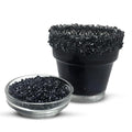 Snowy River Black, Cocktail & Margarita Sugar Rimmer - Vibrant Color Glass Rimming Sugar with Medium Crystal Texture - 8oz