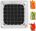 WICHEMI Replacement Chopper Blade 1/2" Blade Commercial Vegetable Chopper Stainless Steel Onion Chopper Dicer Blades and Pusher Block for Tomato Dicer French Fry Cutter