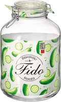 Bormioli Rocco Fido Clear Jar, 169 Oz.
