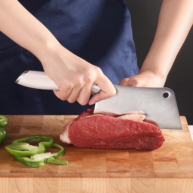Cangshan L1 Series 3-Piece HUA Cleaver Knife Block Set, Forged German Steel, 1027518